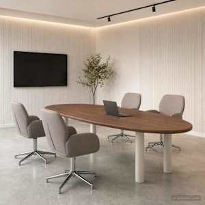 Otáčecí židle k psacímu stolu 4 ks 54 x 58 x 90 cm Taupe Textil