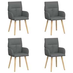 vidaXL S&ouml;&ouml;gitoa Toolid 4 tk kangas Tumehall 60 x 56 x 96 cm