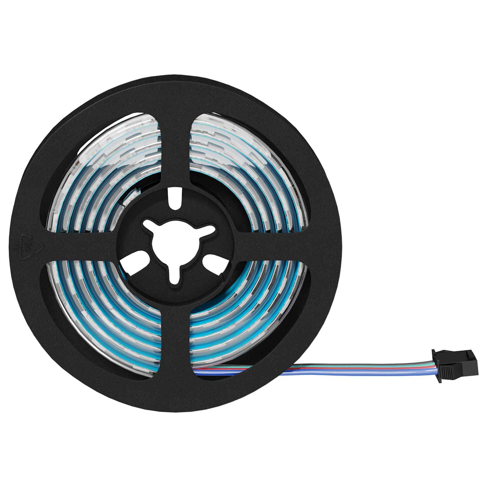 Bandă LED 4 pcs Negru și transparent 95 x 0,8 x 0,3 cm [2]