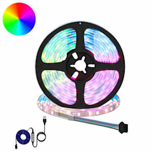 LED trak 12 pcs Črna in prozorna 3000 mm Baker in plastika