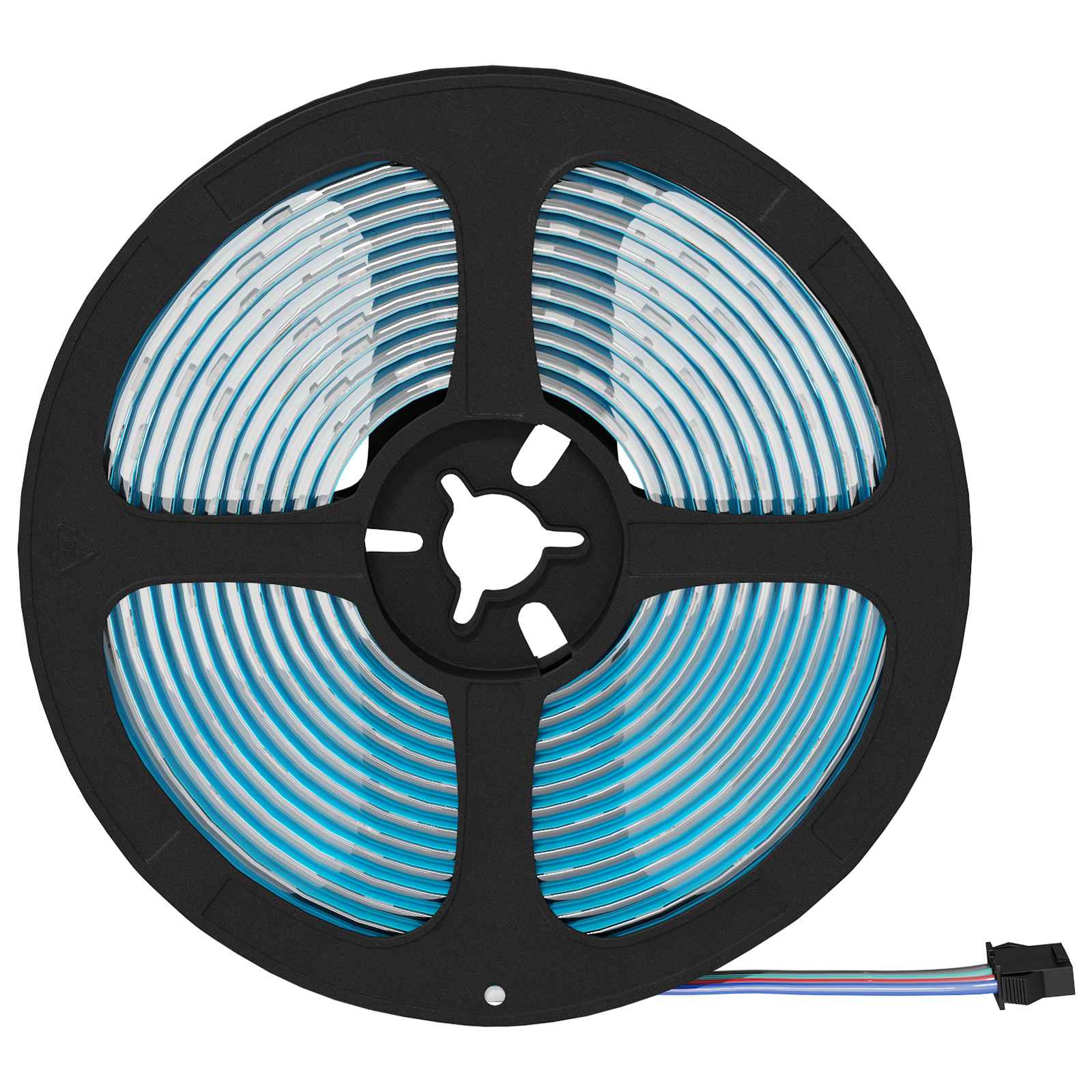 LED-strip 12 pcs Zwart en transparant 4700 mm image 4