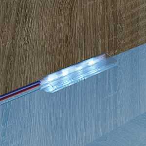 LED pás 2 pcs Černá a bílá 1745 mm Měď a plast - obrázek 5
