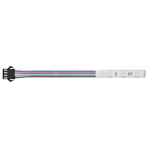 LED pás 12 pcs Černá a bílá 1745 mm Měď a plast - obrázek 3