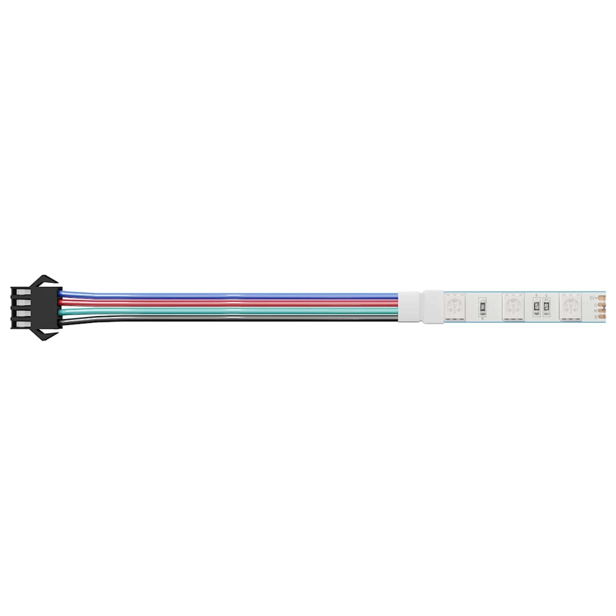 LED Strip Sort og flerfarvet Kobber og plastik - Billede 3