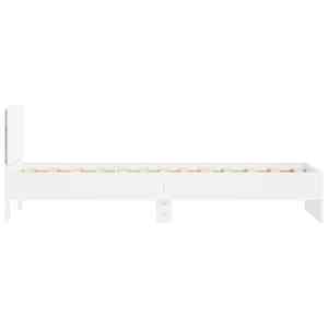 Postelový rám s LED Bílá 80 x 200 cm Kompozitní dřevo - obrázek 6