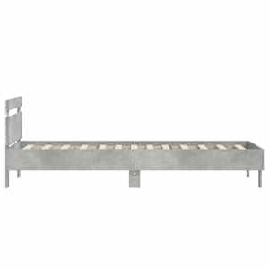 Postelový rám s LED Betonově šedá 80 x 200 cm Kompozitní dřevo - obrázek 6