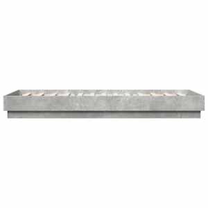 Postelový rám s LED Betonově šedá 80 x 200 cm Kompozitní dřevo - obrázek 6