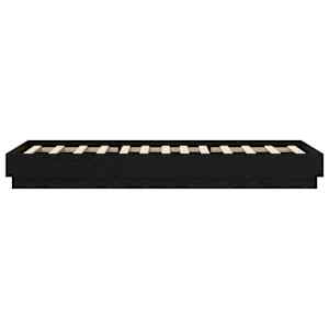 Postelový rám s LED Černý dub 80 x 200 cm Kompozitní dřevo - obrázek 4