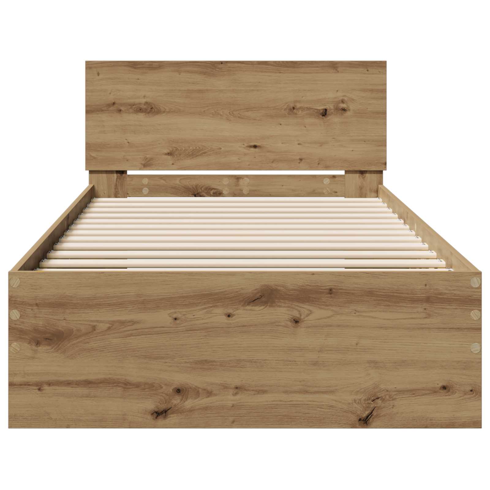 Okvir postelje z naslonjalom Artisan hrast 80 x 200 cm - slika 4