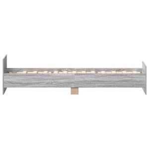 Rám postele s čelem Šedý Sonoma 80 x 200 cm Kompozitní dřevo - obrázek 5