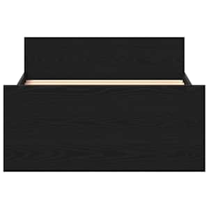 Rám postele s čelem Černý dub 80 x 200 cm Kompozitní dřevo - obrázek 4