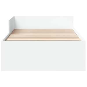 Rám postele s čelem Bílá 80 x 200 cm Kompozitní dřevo - obrázek 4
