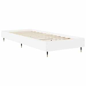 Rám postele Bílá 80 x 200 cm Kompozitní dřevo - obrázek 2