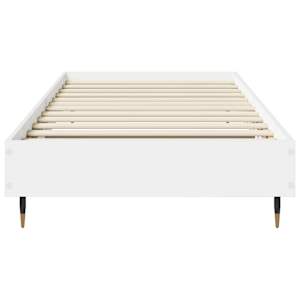Rám postele Bílá 80 x 200 cm Kompozitní dřevo - obrázek 3