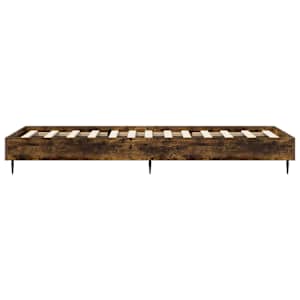 Rám postele Kouřový dub 80 x 200 cm Kompozitní dřevo - obrázek 4