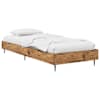 vidaXL Voodi raam Vana puit 80 x 200 cm Tehispuit