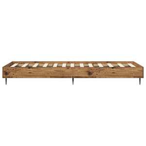 Rám postele Staré dřevo 80 x 200 cm Kompozitní dřevo - obrázek 4