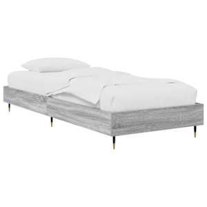 vidaXL Voodi raam Hall Sonoma 80 x 200 cm Tehispuit