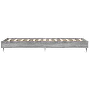 Rám postele Šedý Sonoma 80 x 200 cm Kompozitní dřevo - obrázek 4