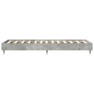 Rám postele Betonově šedá 80 x 200 cm Kompozitní dřevo - obrázek 4