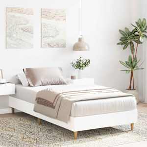 Konstrukcija postelje Bela 80 x 200 cm Inženirski les