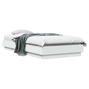 Postel na podlaze Bílá 80 x 200 cm Kompozitní dřevo - obrázek 2