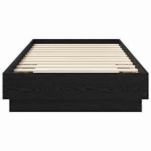 Postel na podlaze Černý dub 80 x 200 cm Kompozitní dřevo - obrázek 3