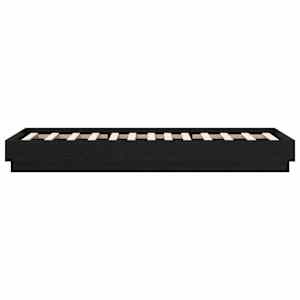 Postel na podlaze Černý dub 80 x 200 cm Kompozitní dřevo - obrázek 4