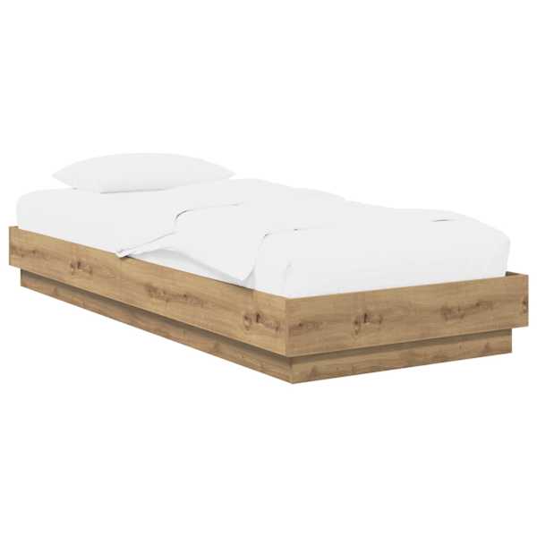 vidaXL P&otilde;randvoodi raam Artisan tamm 80 x 200 cm Tehispuit