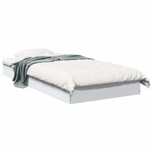 Postel na podlaze Bílá 80 x 200 cm Kompozitní dřevo - obrázek 2