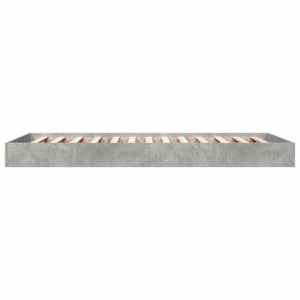 Postel na podlaze Betonově šedá 80 x 200 cm Kompozitní dřevo - obrázek 5