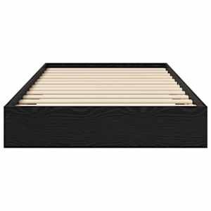Postel na podlaze Černý dub 80 x 200 cm Kompozitní dřevo - obrázek 3