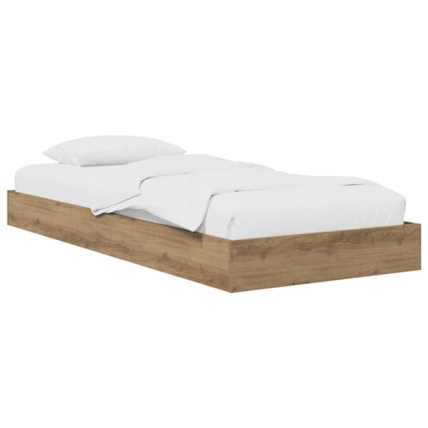 vidaXL P&otilde;randvoodi raam Artisan tamm 80 x 200 cm Tehispuit