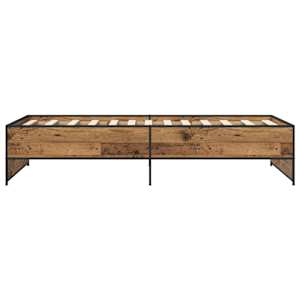 Rám postele Staré dřevo 80 x 200 cm Kompozitní dřevo - obrázek 4