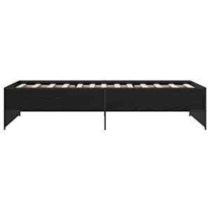 Rám postele Černý dub 80 x 200 cm Kompozitní dřevo - obrázek 4