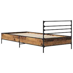 Rám postele Staré dřevo 80 x 200 cm Kompozitní dřevo - obrázek 5