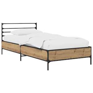Konstrukcija postelje Artisan hrast 80 x 200 cm Inženirski les