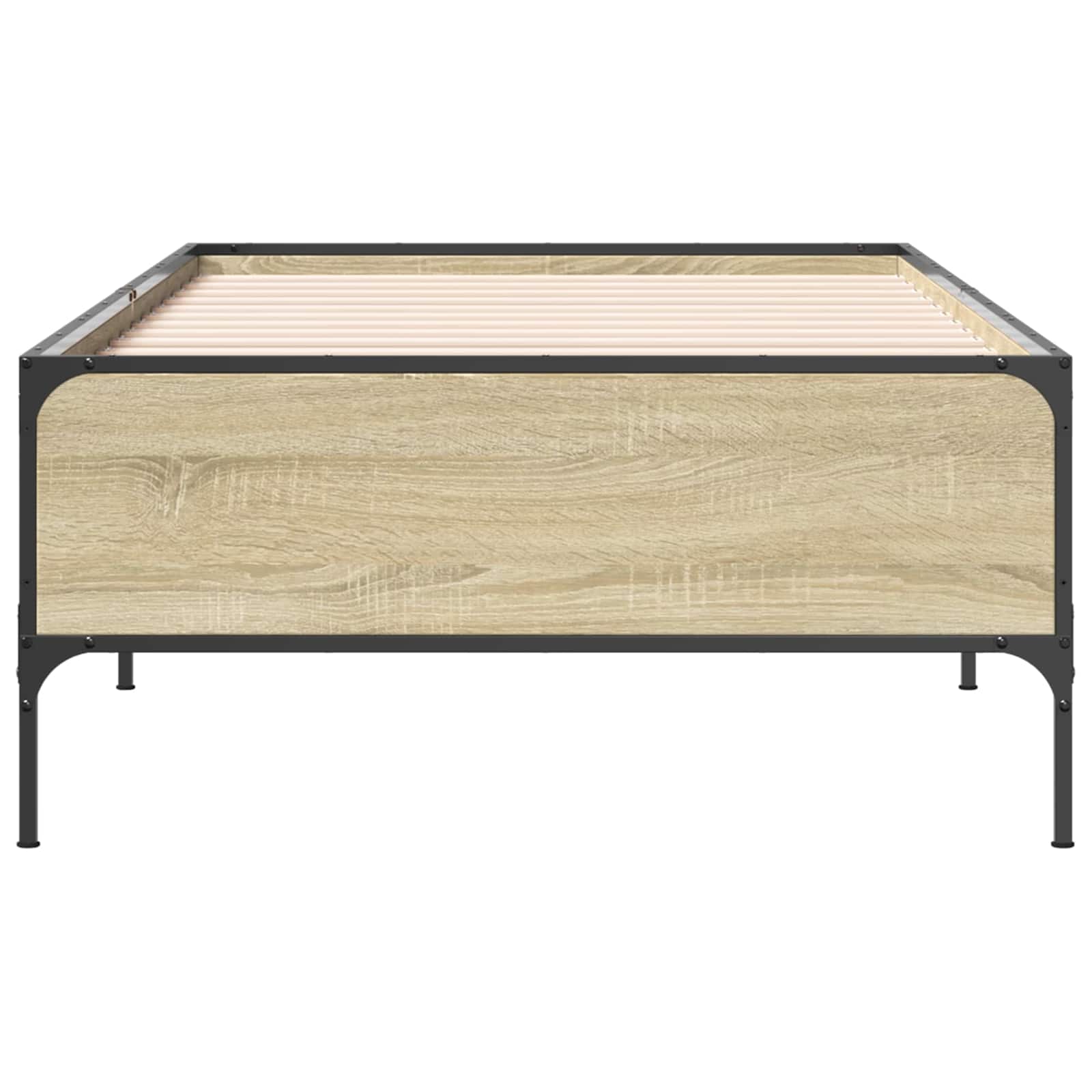 Konstrukcija postelje Sonoma hrast 80 x 200 cm Inženirski les - slika 4
