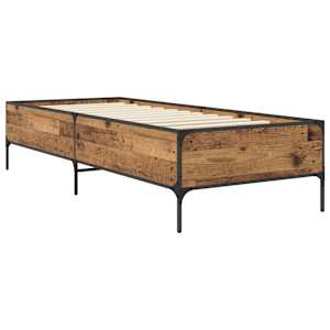 Rám postele Staré dřevo 80 x 200 cm Kompozitní dřevo - obrázek 2