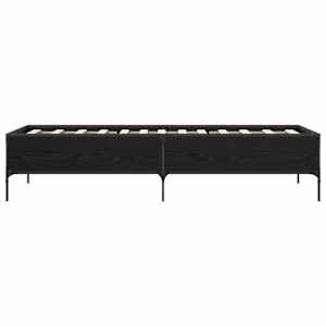 Rám postele Černý dub 80 x 200 cm Kompozitní dřevo - obrázek 4