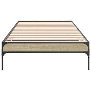 Rám postele Dub sonoma 80 x 200 cm Kompozitní dřevo - obrázek 4
