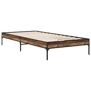 Rám postele Staré dřevo 80 x 200 cm Kompozitní dřevo - obrázek 2