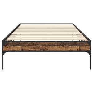 Rám postele Staré dřevo 80 x 200 cm Kompozitní dřevo - obrázek 3