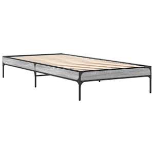 Rám postele Šedý Sonoma 80 x 200 cm Kompozitní dřevo - obrázek 3