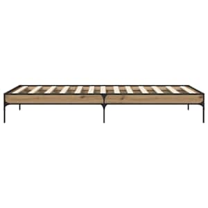 Rám postele Dub artisan 80 x 200 cm Kompozitní dřevo - obrázek 4