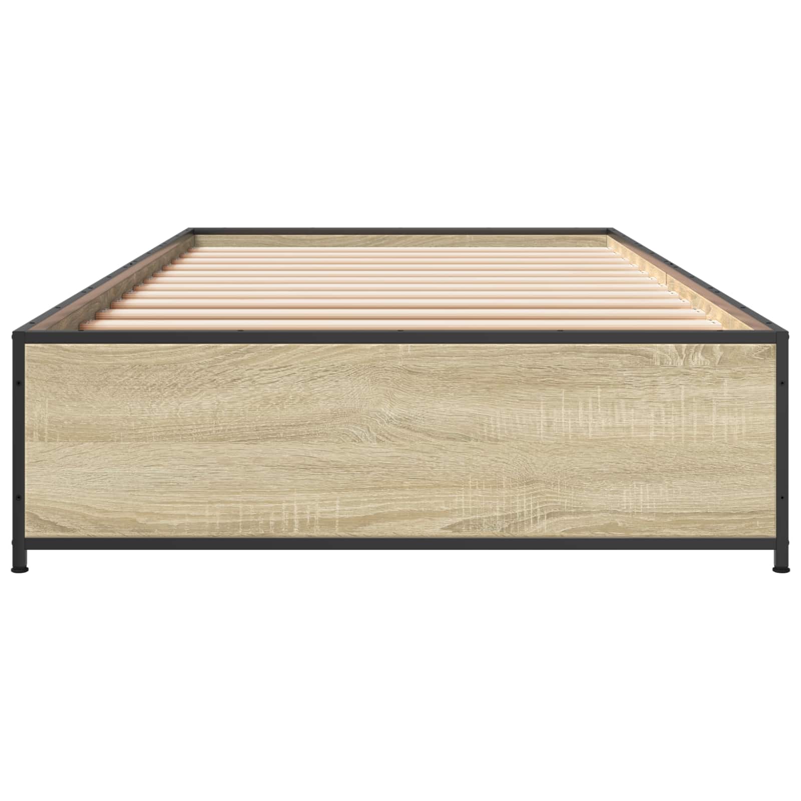 Konstrukcija postelje Sonoma hrast 80 x 200 cm Inženirski les - slika 4
