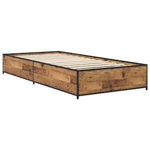 Rám postele Staré dřevo 80 x 200 cm Kompozitní dřevo - obrázek 2