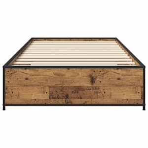 Rám postele Staré dřevo 80 x 200 cm Kompozitní dřevo - obrázek 3
