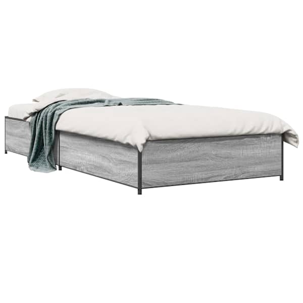 vidaXL Voodi raam Hall Sonoma 80 x 200 cm Tehispuit