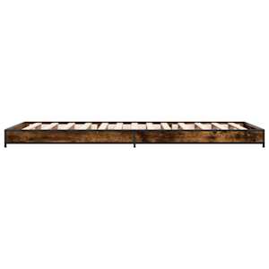 Rám postele Kouřový dub 80 x 200 cm Kompozitní dřevo - obrázek 5